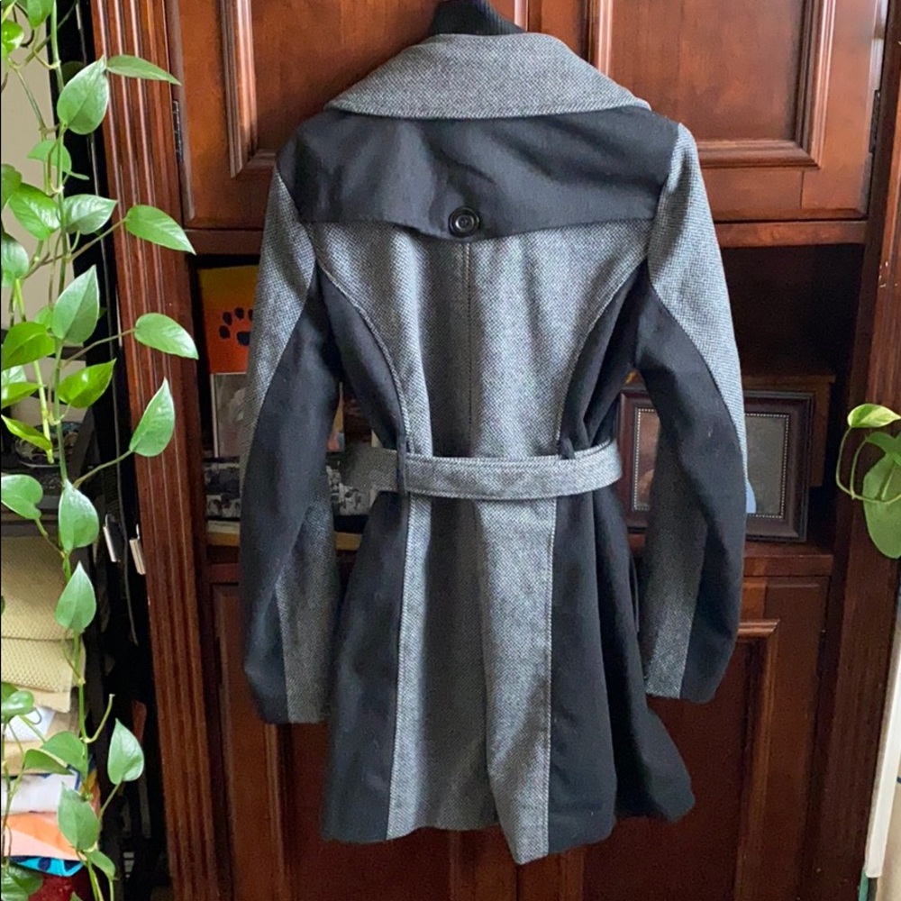 Yoki women’s double breasted trench/pea coat - Picture 2 of 7